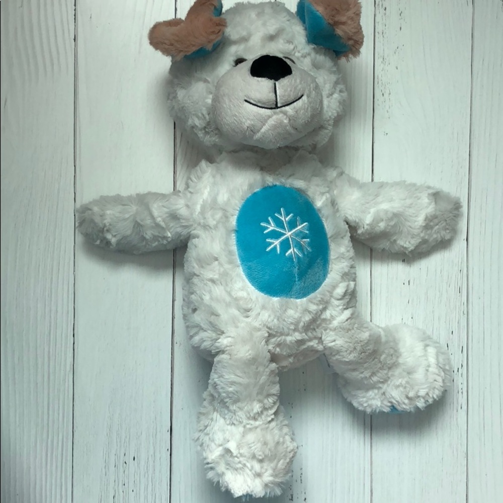 WHITE WINTER PUPPY BEAR